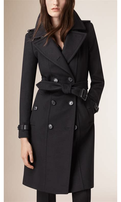 burberry cashmere wool coat leather|burberry cashmere kensington trench coat.